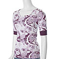 Everyday Brand Junior's Jewel Neck Knit Top
