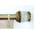 Bello Brass 36 to 72-inch Shower Curtain Rod