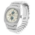 Geneva Platinum Men's Chronograph Link-style Watch
