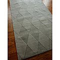 City Trend 'Diamonds' Grey Rug (5' x 8')
