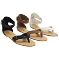 Glaze by Adi Women's 'Rely' Snake Print Sandals
