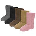 Adi Designs Women's Lug Sole Microsuede Boots