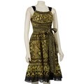 Jones New York Women's Tribal Printed Sleeveless Dress