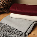 Cashmere Showroom Cashmere/ Bamboo Blend Throw