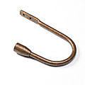 Bronze Medallion Drapery Tieback/ Scarf Holder