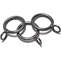 Pewter Finish Eyelet Rings (Pack of 10)