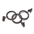 Rutica Finish Clip Rings (Pack of 10)