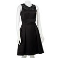 Tahari ASL Women's Black Ottoman Dress 