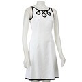 Tahari ASL Women's Stretch Linen Dress
