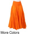 Grace Elements Women's Solid Maxi Broomstick Skirt