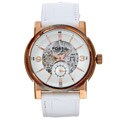 Fossil Men's White Strap Automatic Watch