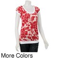 Voile Women's Short-sleeve Printed Top
