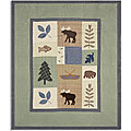 Woodland Handcrafted Quilted Throw