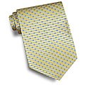 Gianni Palazzi by Domani Men's Box-stripe Silk Tie
