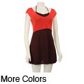 FINAL SALE Shu Shu Women's Dual Layer Tunic Dress