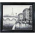 'Remembering Paris of 1908' Oil Painting on Canvas