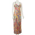 Grass Junior's Beaded Cross Strap Maxi Dress