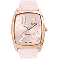 Burgi Women's 'Heart O' Diamonds' Quartz Diamond Watch