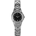 Pulsar Women's Dress Black Dial Stainless Steel Bracelet Watch