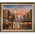 'Au Revoir to the Light of Paris' Oil Painting on Canvas