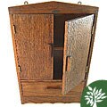 Reclaimed Teak Wood Curio Cabinet (Thailand)