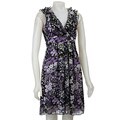 FINAL SALE Teeze Me Junior's Printed Chiffon Dress