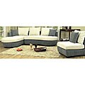 Rochelle Levey Unique Contour 3-piece Sofa/ Loveseat/ Chair Set