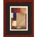 William Verner 'Red Squares I' Framed Art Print