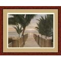 Diane Romanello 'Palm Promenade, 2004' Framed Art Print