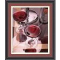 Paul Kenton 'Red Wine in Venice' Framed Art Print