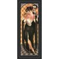 Juarez Machado 'Art Deco Evening' Framed Art Print