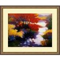 Tadashi Asoma 'Indian Summer' Framed Art Print
