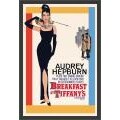 'Audrey Hepburn - Breakfast at Tiffany's' Framed Textured Art