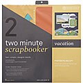 Autumn Leaves 2-minute Scrapbooker 12x12 'Vacation' Kit