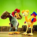 Crazy Pet Buzzard and Vulture (Set of 2)