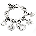 Anne Klein Women's Silvertone Link Bracelet Watch