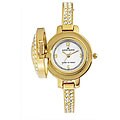 Anne Klein Women's Goldtone Covered Watch