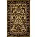Hand-tufted Tan New Zealand Wool Rug (2'6 x 8') with Free Rug Pad