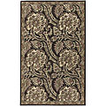 Hand-tufted Riyadh New Zealand Wool Runner (2'6 x 8') with Free Rug Pad