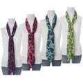 Adi Designs Women's Lightweight Floral Print Scarf