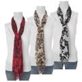 Adi Designs Women's Lightweight Floral Print Scarf
