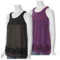 Moa Moa Junior's Rose-embellished Sleeveless Tunic