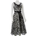 JS Boutique Women's Chiffon Cowl Neck Dress