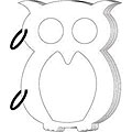 Clear Scraps Acrylic Owl Scrapbooking Album