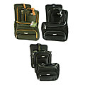 Jeep 3-piece Two-tone Rolling Luggage Set