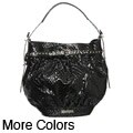 Jessica Simpson 'Azza' Glazed Anaconda Hobo-style Bag