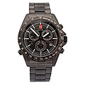Swiss Military Men's Black Navigator Chronograph Watch