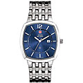 Swiss Military Rendezvous Men's Stainless Steel Blue Watch