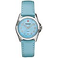 Swiss Military Tomax Women's Light Blue Leather Strap Watch