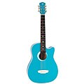 Luna Aurora Azure 3/4-size Acoustic Guitar